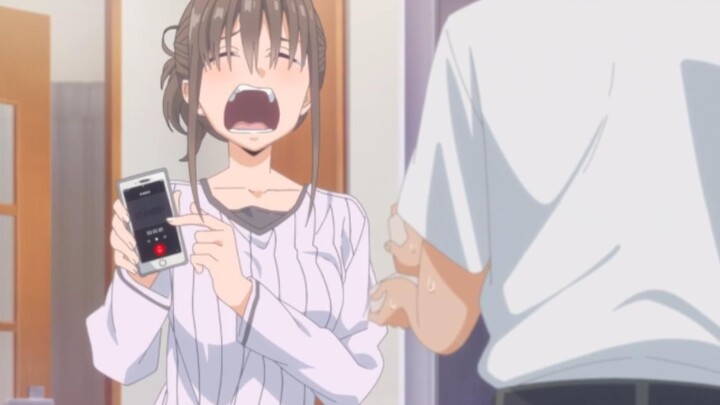 I confessed to my wife but she cried and told me that she didn't record it and asked me to say it ag