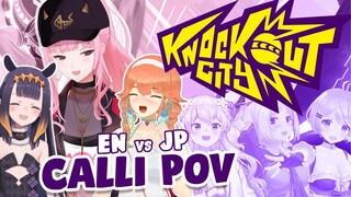 【KNOCKOUT CITY】Throwing Balls at Our Senpai! #holoMyth #hololiveEnglish