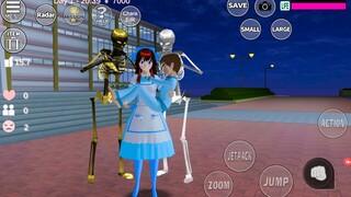 Sakura Dan Yuta Ketemu Tengkorak Putih Dan Emas 😱😖 Game Ebi Gamespot - Sakura School Simulator