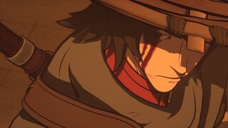 "The young man was filled with murderous intent, and used the sharp blade in his hand to split the v