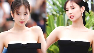 JENNIE memakai merek nasional untuk tampil di Festival Film Cannes Pemotretan idola