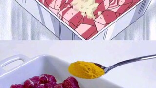 CURRY RECIPE OF SANJI  anime vs real