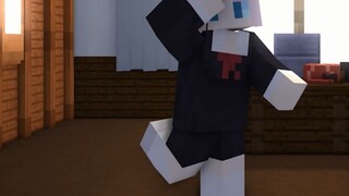 [Secretary dance] Open the secretary dance in the way of Minecraft