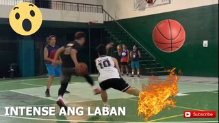 INTENSE ANG LABAN!!! // SOLID YUNG LAST SHOT SA DULO! (BASKETBALL)