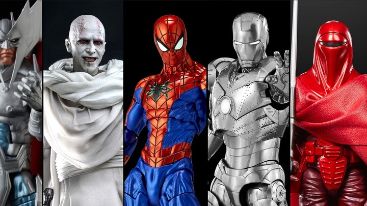 [Sản phẩm mới Niushi Vol.75] Kaiyodo Spider-Man 2.0! Đồ chơi Hot God-Slayer Gal Marvel Legends "Ảo t