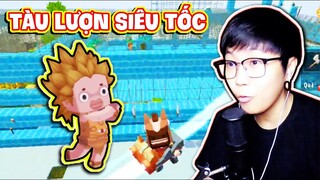 TÀU LƯỢN SIÊU TỐC - DÂN LÀNG &quot;HỒI SINH&quot; - Mini World Sinh Tồn | Tập 37 | Sheep