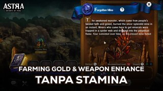 JANGAN PAKAI STAMINA Untuk Cari Gold & Weapon Enhance! | ASTRA: Knights of Veda