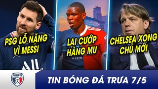 TIN BÓNG ĐÁ TRƯA 7/5: Messi tệ càng tệ vì PSG lỗ nặng? Sau De Jong, Man City cướp nốt Pogba của MU