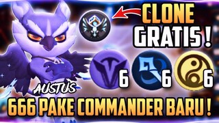 COMBO 666 PAKE COMMANDER BARU ! META MAGIC CHESS TERKUAT TERBARU