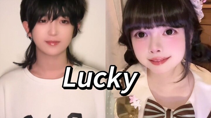 Subwoofer Alert! The most contrasting male-female duet of all time, "Lucky"—you'll be shocked as soo