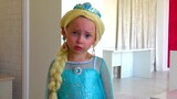 Alice Dress Up Frozen Princess Elsa & Princess Anna Ice Queen