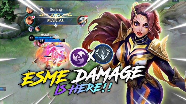 AKU MEMAKSIMALKAN POTENSI DAMAGE ESMERALDA!! DAN INI YANG TERJADI🔥