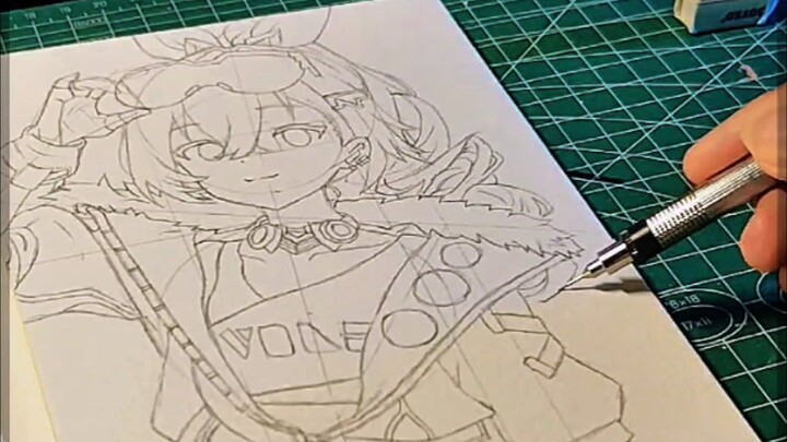 Sketch time. Silver wolf Honkai Star Rail✏️✨