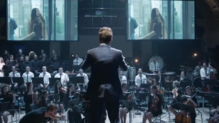 What's it like when the entire symphony orchestra watches you eat McDonald's?