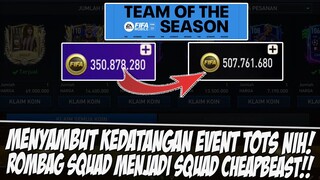 JUAL JUAL!! ROMBAK TIM SEBELUM NONTON LIVE BRO ANTWAN EVENT TOTS FIFA MOBILE | FIFA MOBILE INDONESIA