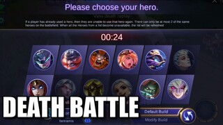 LET'S PLAY DEATH BATTLE MODE!!!