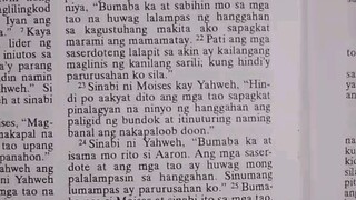 Pang Araw Araw na Talata.               Exodus 19:20-25