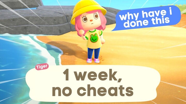 1 week in animal crossing without time traveling: