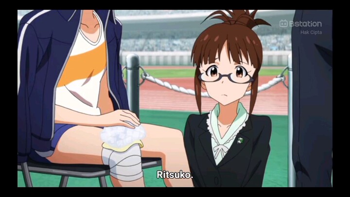 anime ini namanya the idol m@ster ini anime bagus bgt, jadi klo kalian penasaran langsung nonton aj