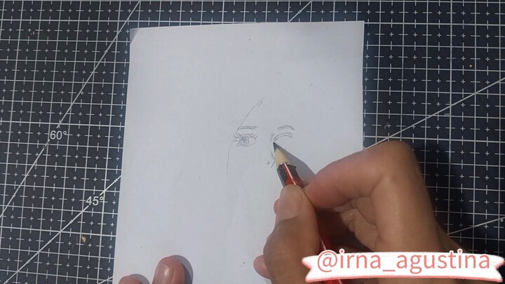 sketsa wajah