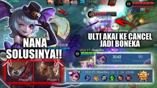 Counter Paquito & Akai?? Pick Nana Solusinya!!! Gameplay Top Global Nana - Mobile Legends