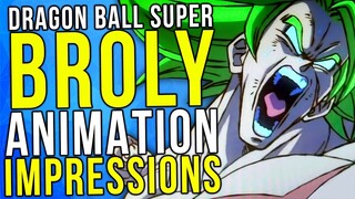 Dragon Ball Super Broly - Animation Review