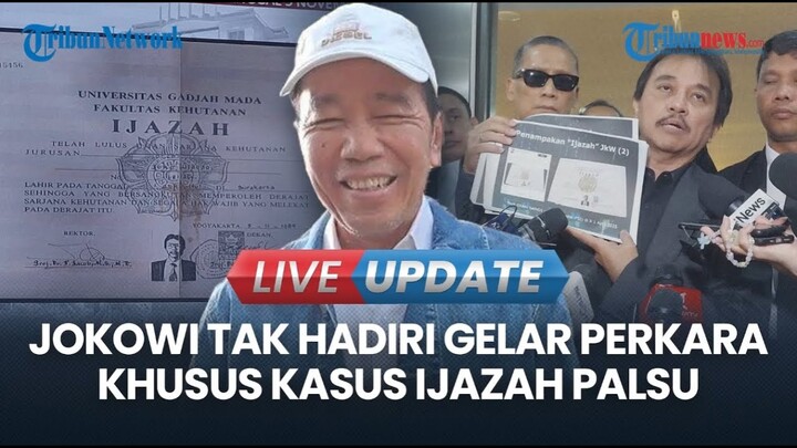 🔴LIVE UPDATE | Alasan Jokowi Tak Hadiri Gelar Perkara Khusus Dugaan Ijazah Palsu di Bareskrim Polri