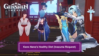 Kano Nana's Healthy Diet (Inazuma Request) | Genshin Impact