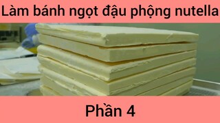 Làm bánh ngọt đậu phộng nutella #4