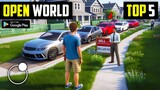 Top 5 New Open World Games for android l best open world games l high graphics