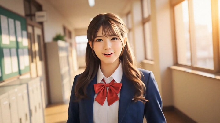 【AI girl】Pure Smile【Music：Summer Dream】