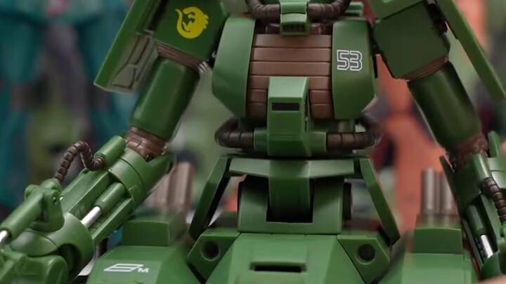 Hẹn gặp lại bạn sớm! Có một Zaku như vậy trong Gundam không? [Đồ chơi DHB] Zaku Tank R Soul Green Ma