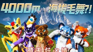 【兽装舞蹈】雪山？毛毛？文艺复兴？4000米海拔的团长曲《晴天好心情》兽装翻跳