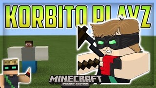 How to summon Korbito Playz in Minecraft Pe