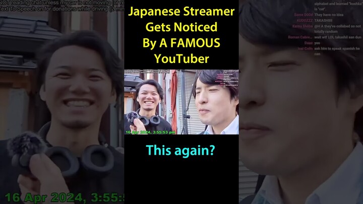 Japanese Streamer Gets Noticed by A Famous YouTuber @takashiifromjapan