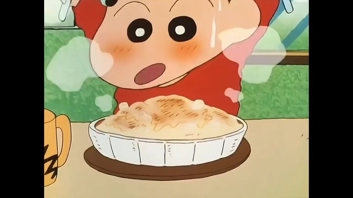 ชินจัง ใครบ้างล่ะจะไม่อยากกินข้าวร้อนๆ?