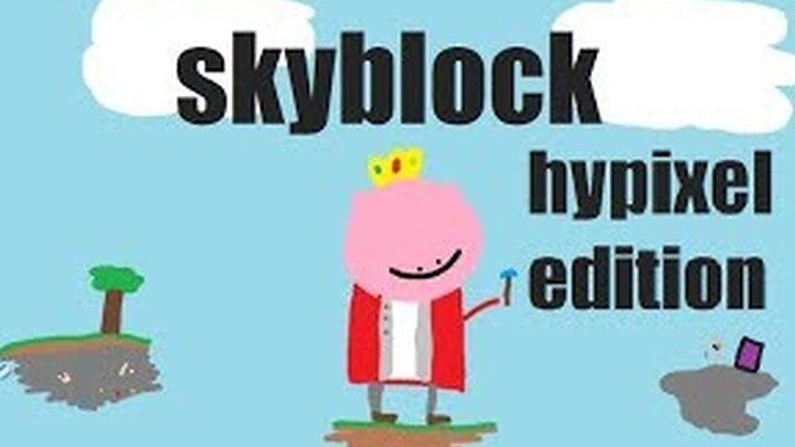 【Lama】Pengalaman Bertahan Hidup di Pulau Terapung Hypixel [Seri Pulau Terapung Ep.1] [Technoblade]