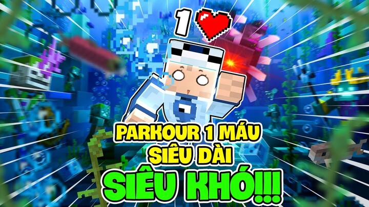 MEOWPEO PHÁ ĐẢO MAP PARKOUR 1 MÁU SIÊU KHÓ SIÊU DÀI TRONG MINECRAFT MINI GAME