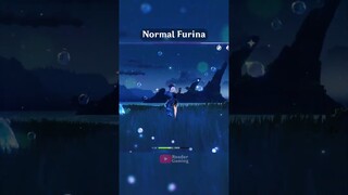 Genshin Impact Normal Furina Vs Lore Accurate Furina #genshinimpact