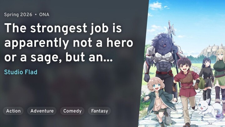 EP 1 - Saikyou no Shokugyou wa Yuusha demo Kenja demo naku Kanteishi (Kari) rash