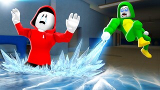 Mikey BECOMES ICE MAN | Maizen Roblox | ROBLOX Brookhaven 🏡RP - FUNNY MOMENTS