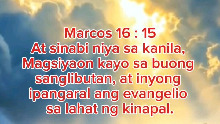 Marcos 16 : 15
