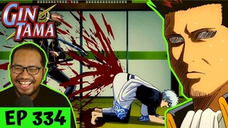 THIS IS CRAZY! 🤣 SWORD IN THE BUTT! | Gintama Episode 334 [REACTION]