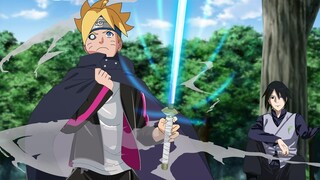 Boruto Training with Sasuke Outside Konoha to Learn Rasengan Katana -  Boruto Episode 274