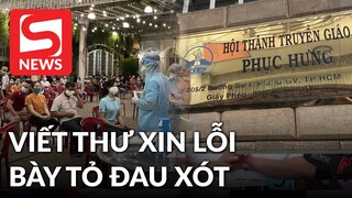 Mục sư Hội thánh truyền giáo Phục Hưng viết thư xin lỗi, bày tỏ sự 'đau xót thể chất lẫn tinh thần'