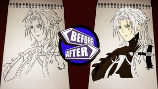Drawing Calcharo Wuthering Wave Part 9 #bestofbest #anime #drawing