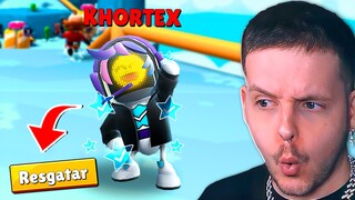 🔥 QUER TER NICK VERMELHO E ESSA SKIN NO STUMBLE GUYS? 😱 ‹ KHORTEX ›