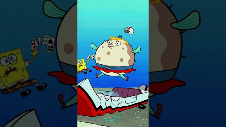 SpongeBob | setiap kali Mrs. Puff menggembung 🐡 # | Nickelodeon Bahasa