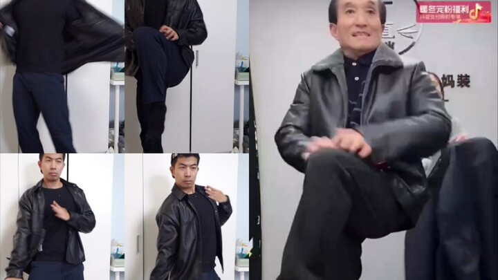 Dad, stop dancing! Let's imitate the dance moves from middle-aged and elderly livestreams! People ar