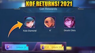 KOF BINGO RETURNS 2021 (UPDATE no. 1) MOBILE LEGENDS BANG BANG